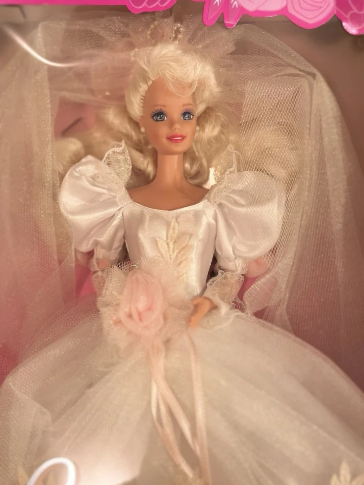 Vintage! ROMANTIC BRIDE Barbie Doll 1992 New in Box 1861 Mattel! - Image 2 of 4