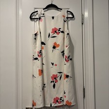 Lauren Ralph Lauren Ruched Sleeveless Sheath Dress Women’s Size 16 Classic Chic