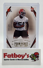 2013 Panini Prominence Barkevious Mingo Rookie Card 049/199. rookie card picture