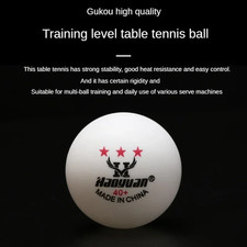 60PCS 3-Star Table Tennis Balls D40 ABS Ping Pong Balls Training