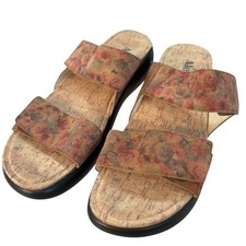 EUC Alegria Bryce Sleek Rocker Sandal – In Cognac & Roses Women’s Sz 41 / US 11