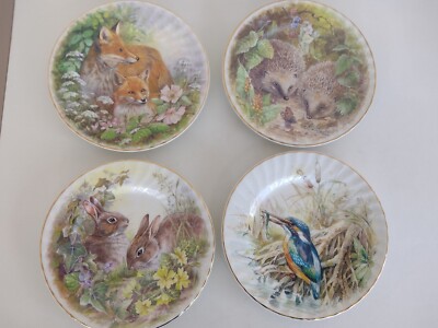 4 Britische Anker Eisenstein Platten Memory Lane Fuchs Hase Igel Vogel Sammler