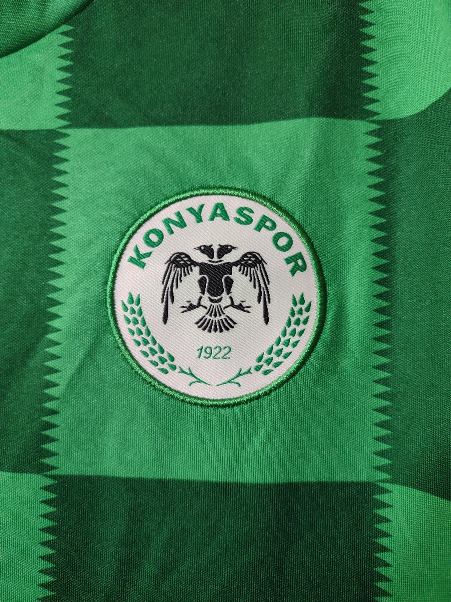 Maillot loto football domicile Konyaspor vert/blanc taille L