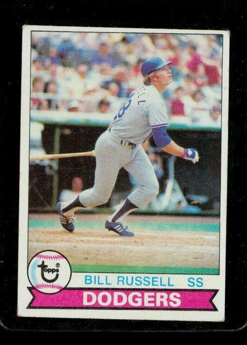 Vintage 1979 BASEBALL Trading Card TOPPS #546 BILL RUSSELL