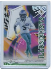 Jordan Addison 2023 Panini Illusions #16 Illusionists Emerald Minnesota Vikings