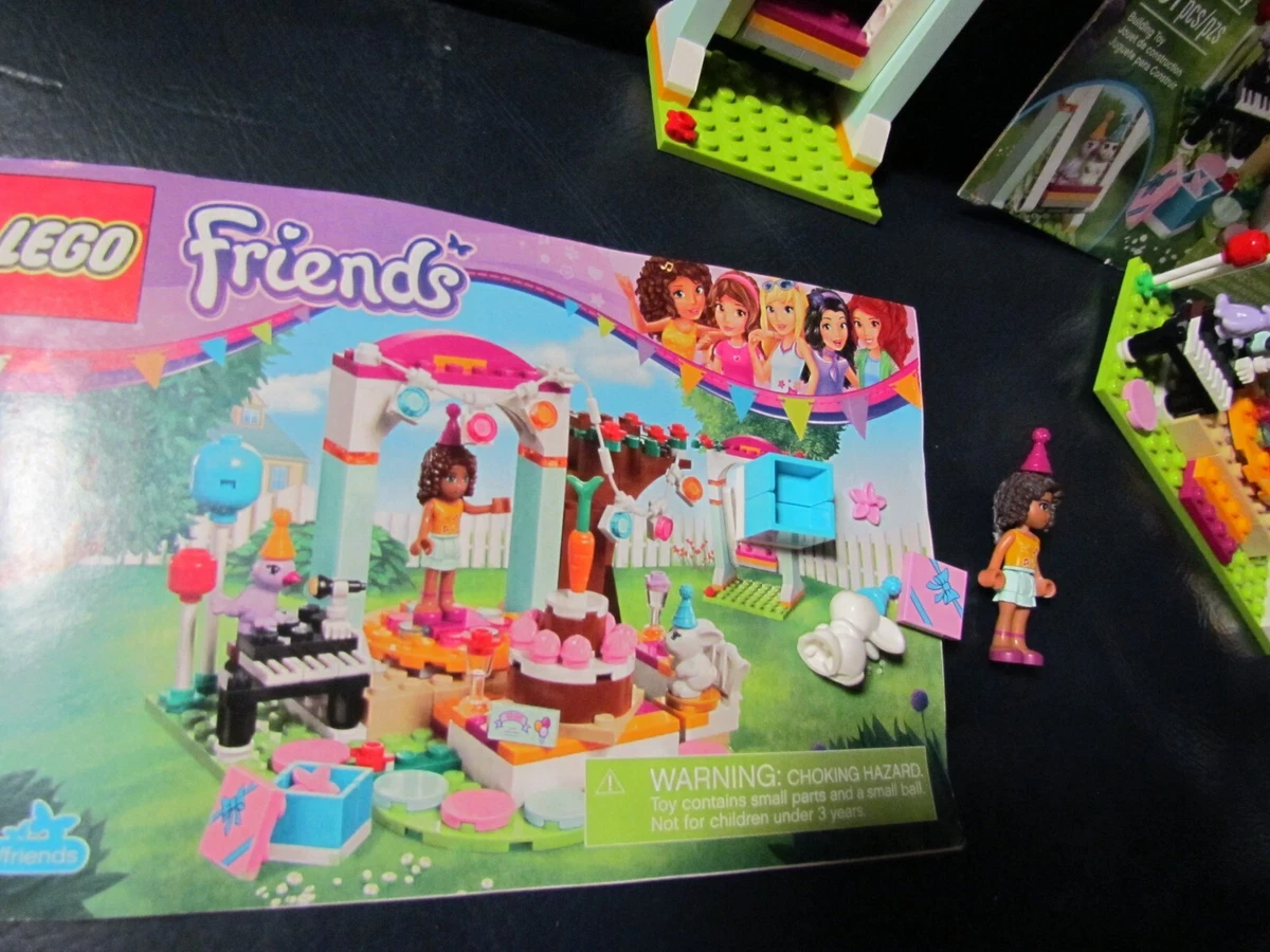 LEGO Friends Birthday Party 41110 with Manuel 673419247450 eBay