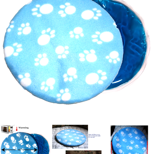 Soft Cooling & Microwave Heating GEL Pad Safe for Cats Dogs and All