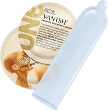 ONE Vanish Hyperthin Thin Ultra Soft Lubricated Latex Bulk Condoms
