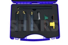 Shars 4pcs 5/8" x 4.5" Turning Tool 5/8" x 8" Indexable Boring Bar L