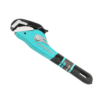 10'' Adjustable Ratcheting Pipe Wrench Spanner Grip Quick Multi-function 12-30mm