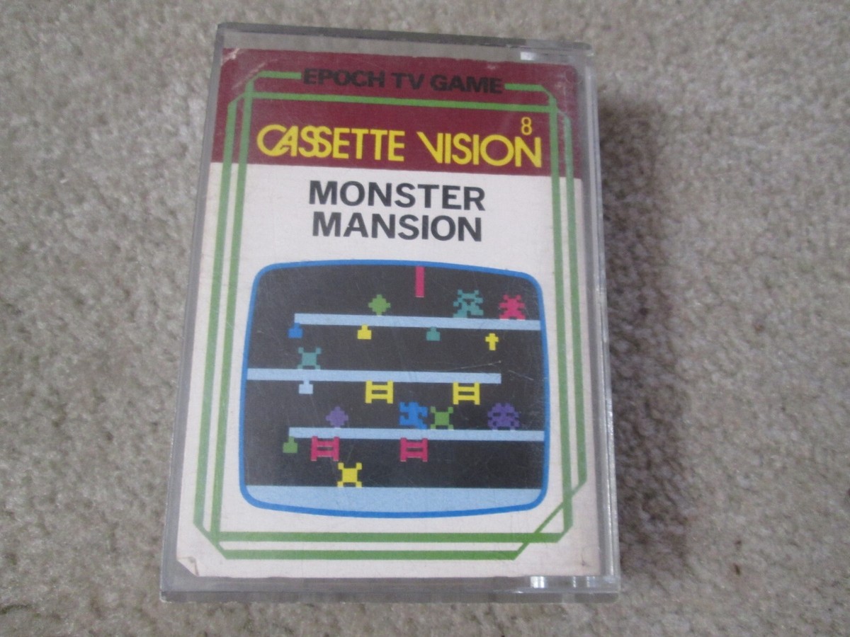 Monster Mansion Epoch Cassette Vision Complete Japan 1982 | eBay