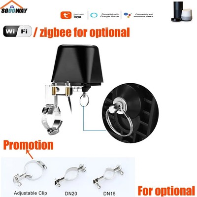 Smart WiFi Water Gas Valve Controller Bluetooth Compatible Home Shut Off