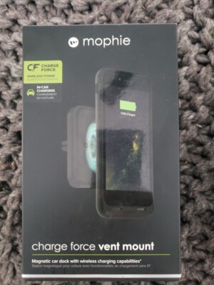 Mophie charge force vent mount W/ Magnetic Hold and Positioning NEW