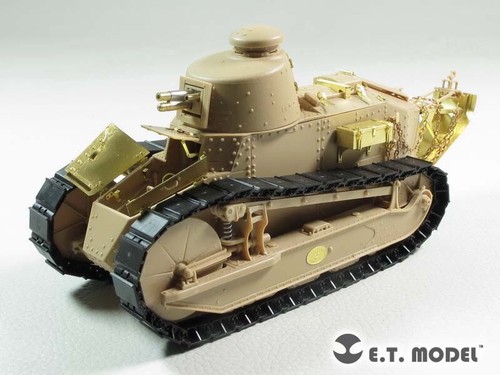 1/35 ET Models -E35-199 FT-17 (Cast Turret) Etching Parts for Meng Model TS-008 - Afbeelding 1 van 10