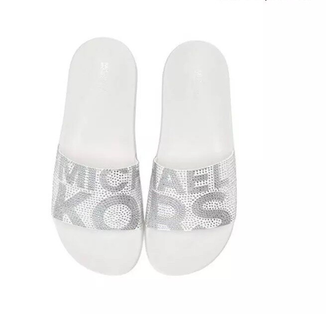 michael kors gilmore studded slides