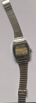 Premira  - seltene , quadratische Vintage  Herrenuhr     - Werk läuft