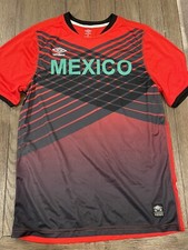 Mens Umbro Mexico National Team  Football Soccer Jersey Medium