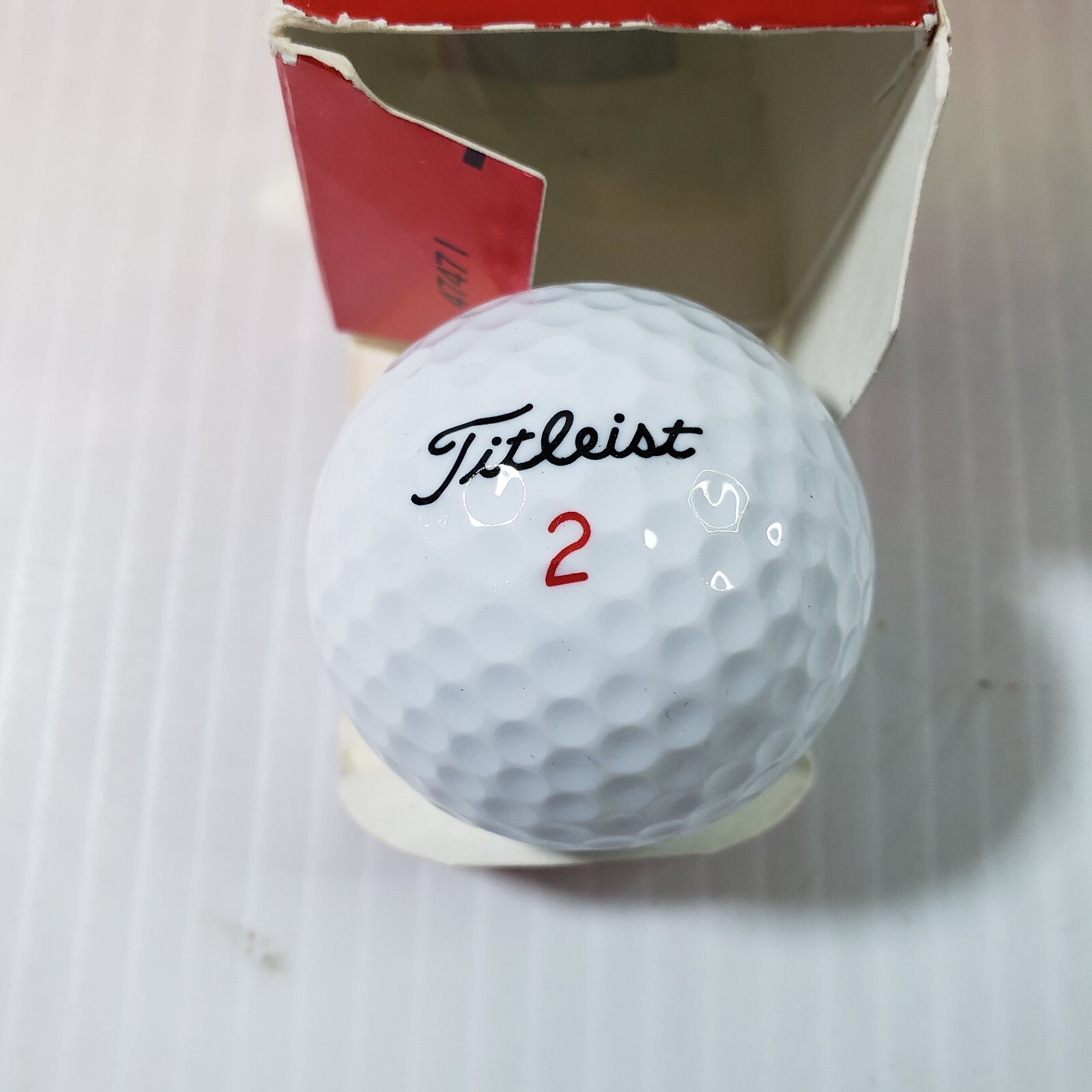 Titleist DT Wound 90 Golf Balls 3 New Balls With Logo Never Used