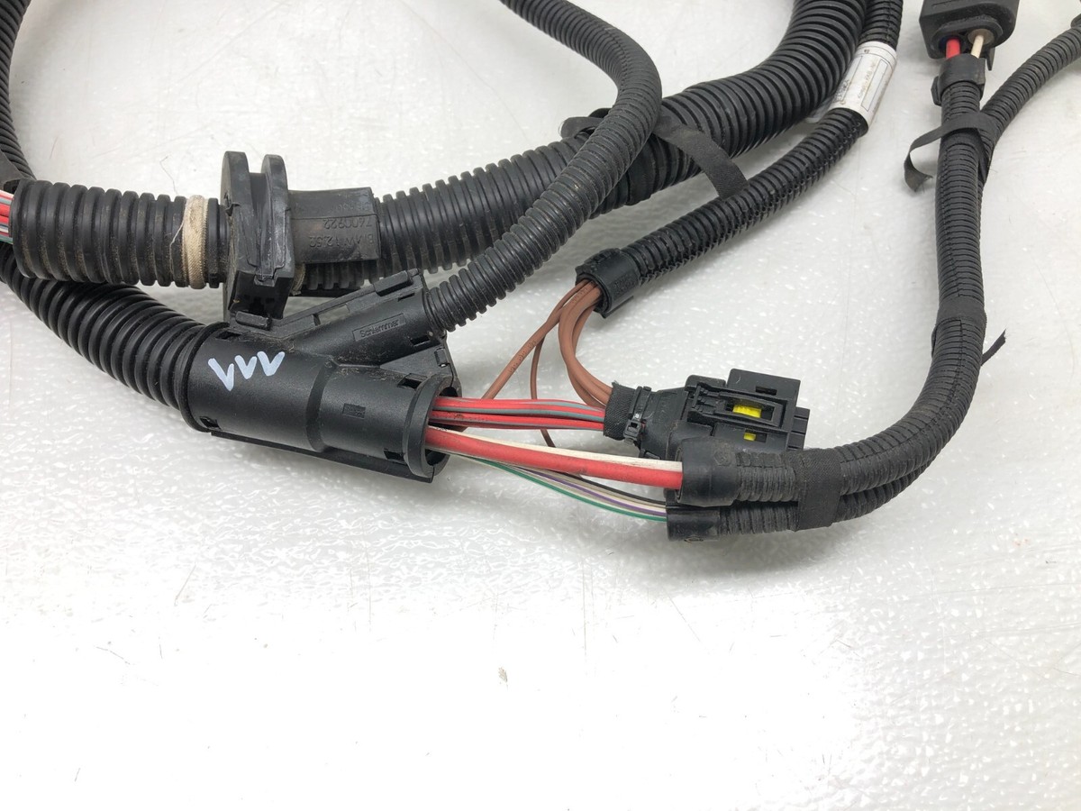 2014-2018 BMW X5 F15 ENGINE TRANSMISSION 121051MO WIRE WIRING 