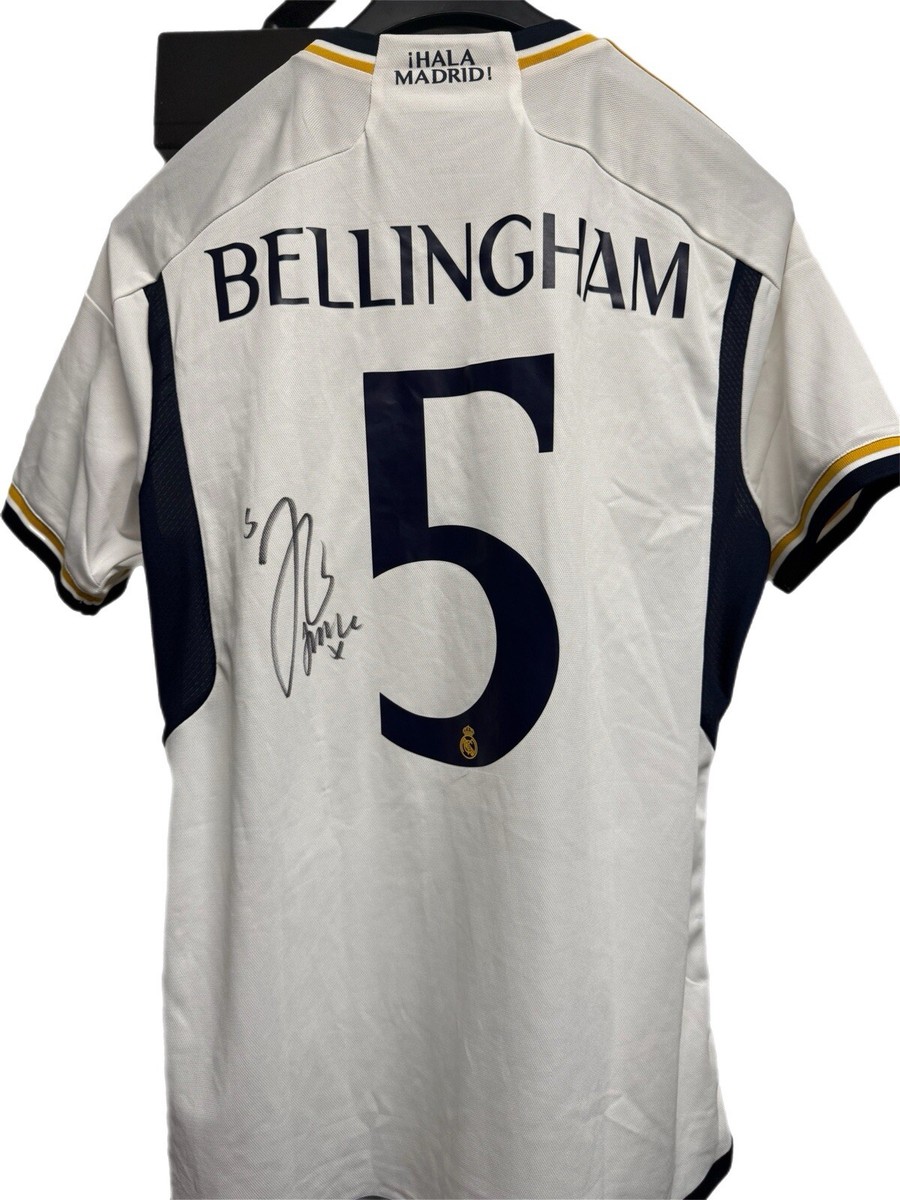 Jude Bellingham Signed Real Madrid Jersey with “Jude X