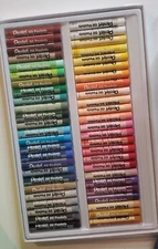 Arts Oil Pastel Set, 5/16 X 2-7/16 Inch, Assorted Colors, Set of 36