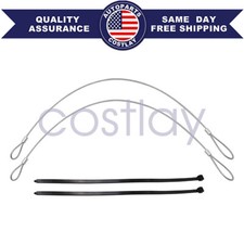 For Corvette C4 1984-1996 Rp604802 Emergency Hood Release Cable Kit 2pcs