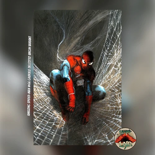 AMAZING SPIDER-MAN #66 GABRIELE DELL'OTTO EXCLUSIVE VIRGIN VARIANT