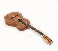 Martin Custom Shop Size 0 42ks Highly Flamed Koa 12-fret 62092 @ La Guitar Sales