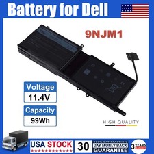 9NJM1 Battery For Dell Alienware 15 17 R3 R4 R5 44T2R 09NJM1 HF250 MG2YH 99Wh US
