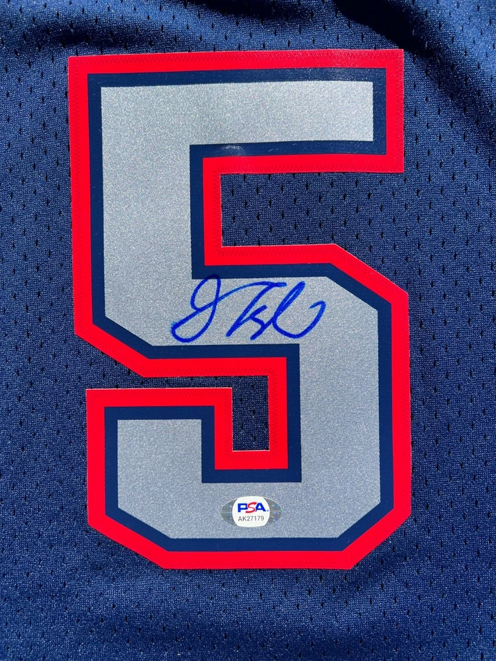 JASON KIDD SIGNED NEW JERSEY NETS MITCHELL & NESS SWINGMAN JERSEY AUTO PSA/DNA - Image 2 of 4