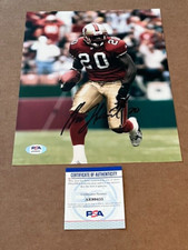 GARRISON HEARST SIGNED SAN FRANCISCO 49ERS 8X10 PHOTO PSA/DNA #2