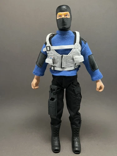 Vintage GI Joe Snake Eyes 12" Figure Hall Of Fame Release Doll 1992 Hasbro