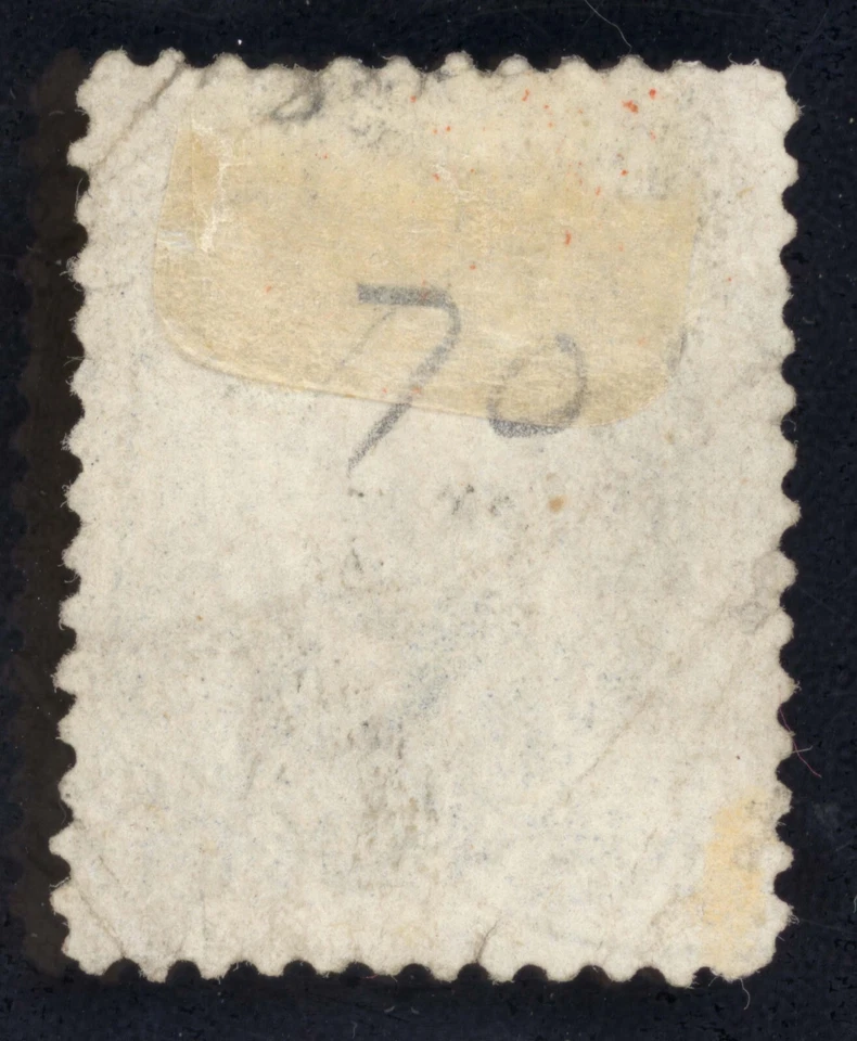Lote Z491 bhmstamps US Scott 78 usados 24c lilás 1862 - Imagem 2 de 2