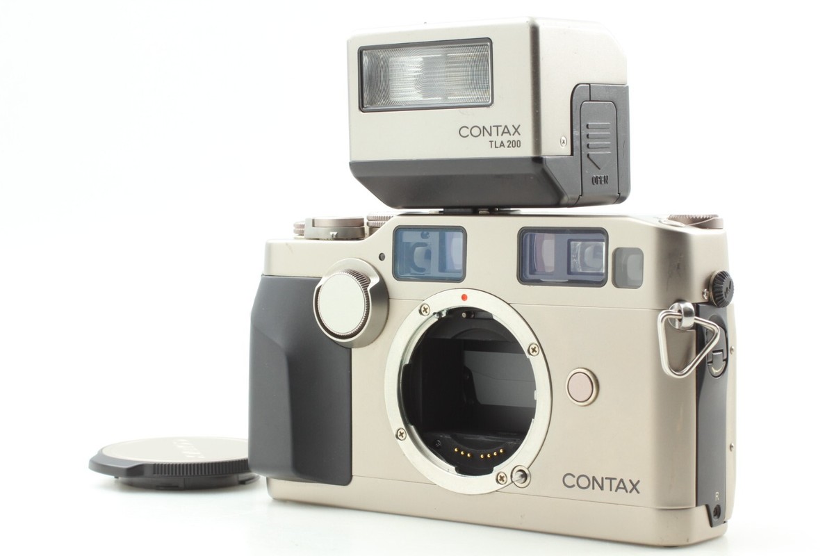 【希少品】CONTAX G2コンパクトフィルムカメラ TLA 200付き Near Mint