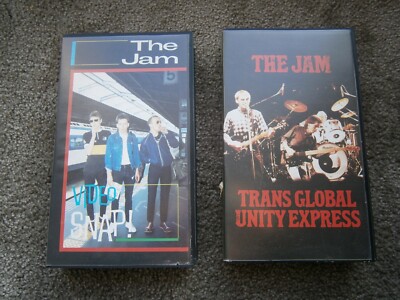 THE JAM - SNAP + Trans Global Unity Express (2x VHS), rare, selten...Paul Weller