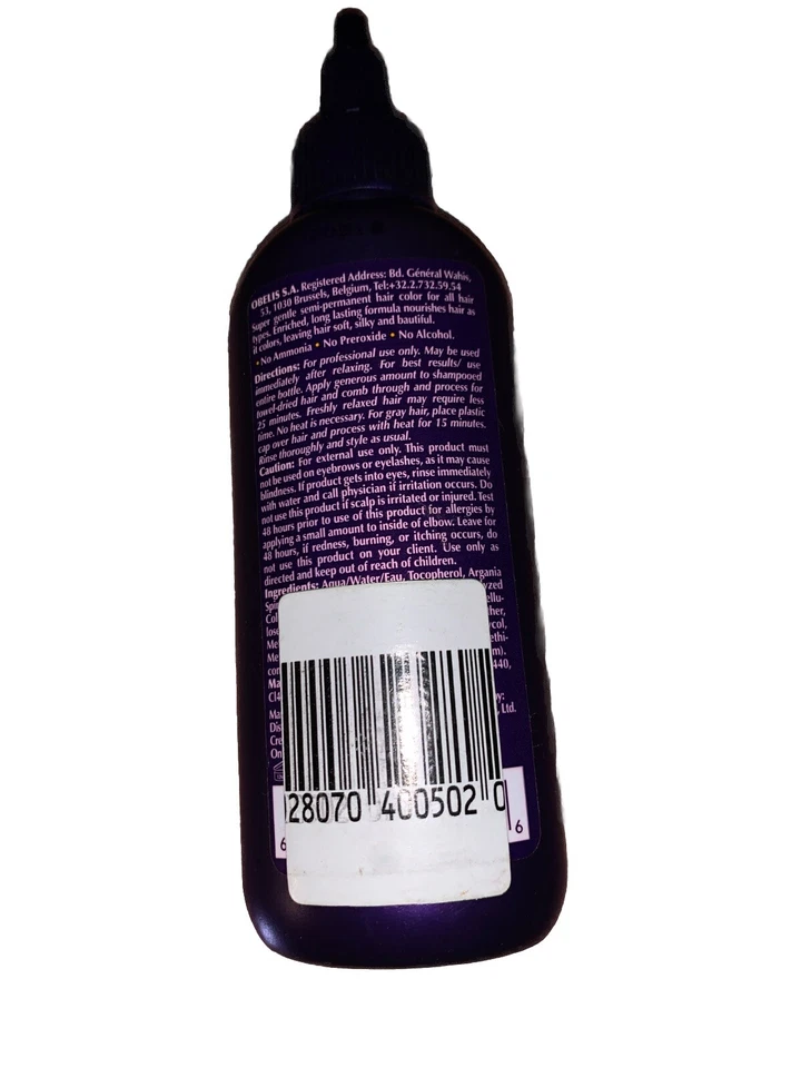 Adore Plus Extra Acondicionador Semi Permanente 348 Marrón Ciruela Oscuro Foto 3 de 3