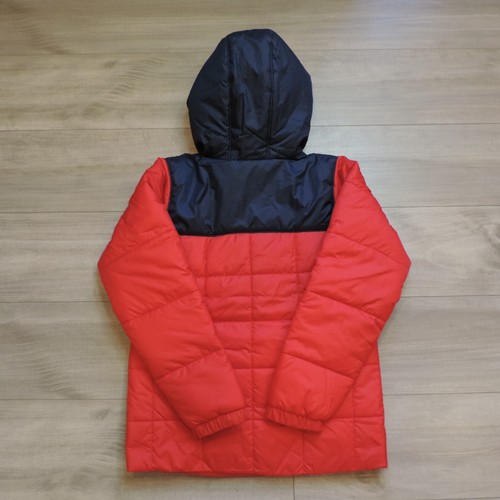 Columbia Puffect II 2 Puffer Full Zip Jacket Youth Large Red Hooded NWT Winter - Picture 2 of 7