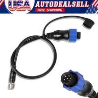 For Minn Kota Lowrance Fish Finder Universal Sonar 2 Adaptor Cable MKR-US2-10