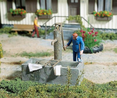 Pola G 333212 Pumpbrunnen mit Wassertrog Bausatz G