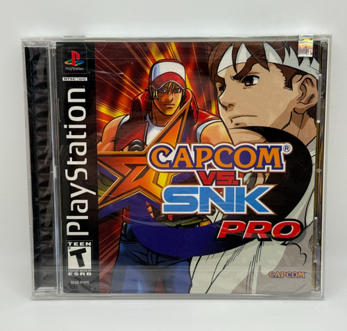 Capcom vs. SNK Pro (PlayStation PS1 2002) - New Sealed USA Version - Picture 1 of 9