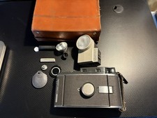 Vintage Polaroid Land Camera Model 150 Original Carrying Case/ Extras- Untested