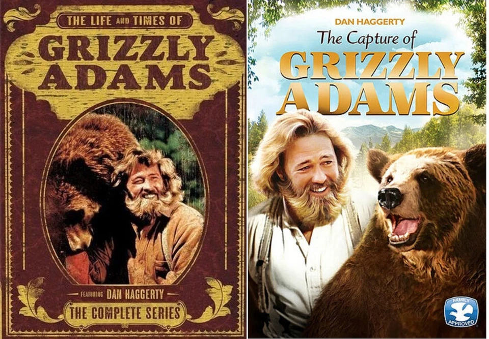 The Life and Times of Grizzly Adams & The Capture of Grizzly Adams DVD Set - Image 2 of 4