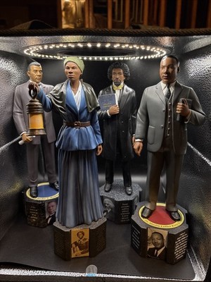 Vintage Hamilton Collection Historical Statue Figures 