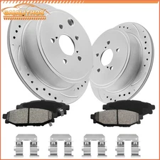 11.3'' Rear Brake Rotors Pads Kit For Subaru Forester Impreza Legacy Outback