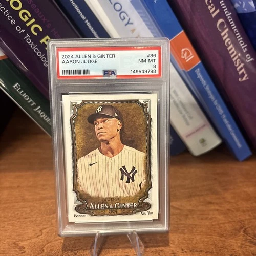 2024 Topps Allen & Ginter - Aaron Judge #86 PSA 8