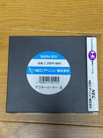 After Burner II for PC Engine Video Game Japan used