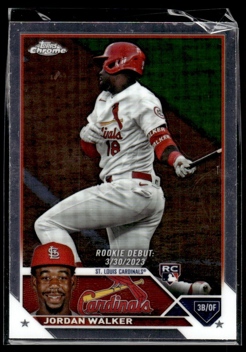 2023 Topps Chrome Update Jordan Walker St. Louis Cardinals #USC150