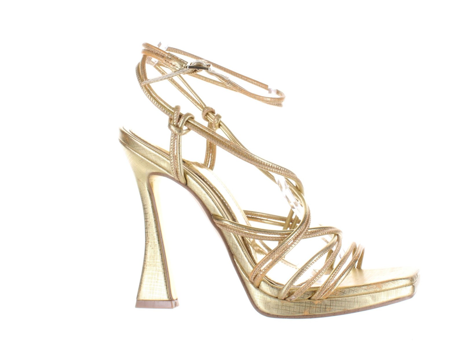 Женские туфли на каблуке с золотым ремешком на щиколотке от JLO by Jennifer Lopez размер 7 7769925 3190₽