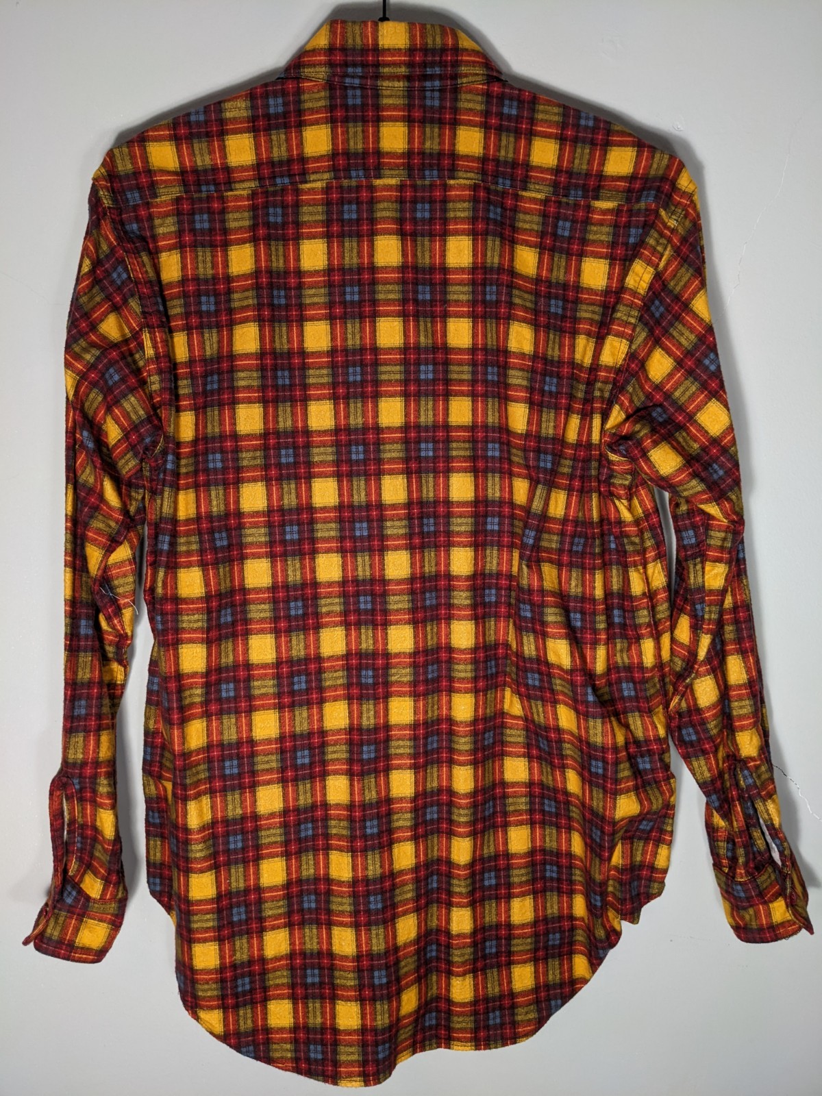 Engineered Garments Plaid Flannel Loop Collar Wor… - image 6