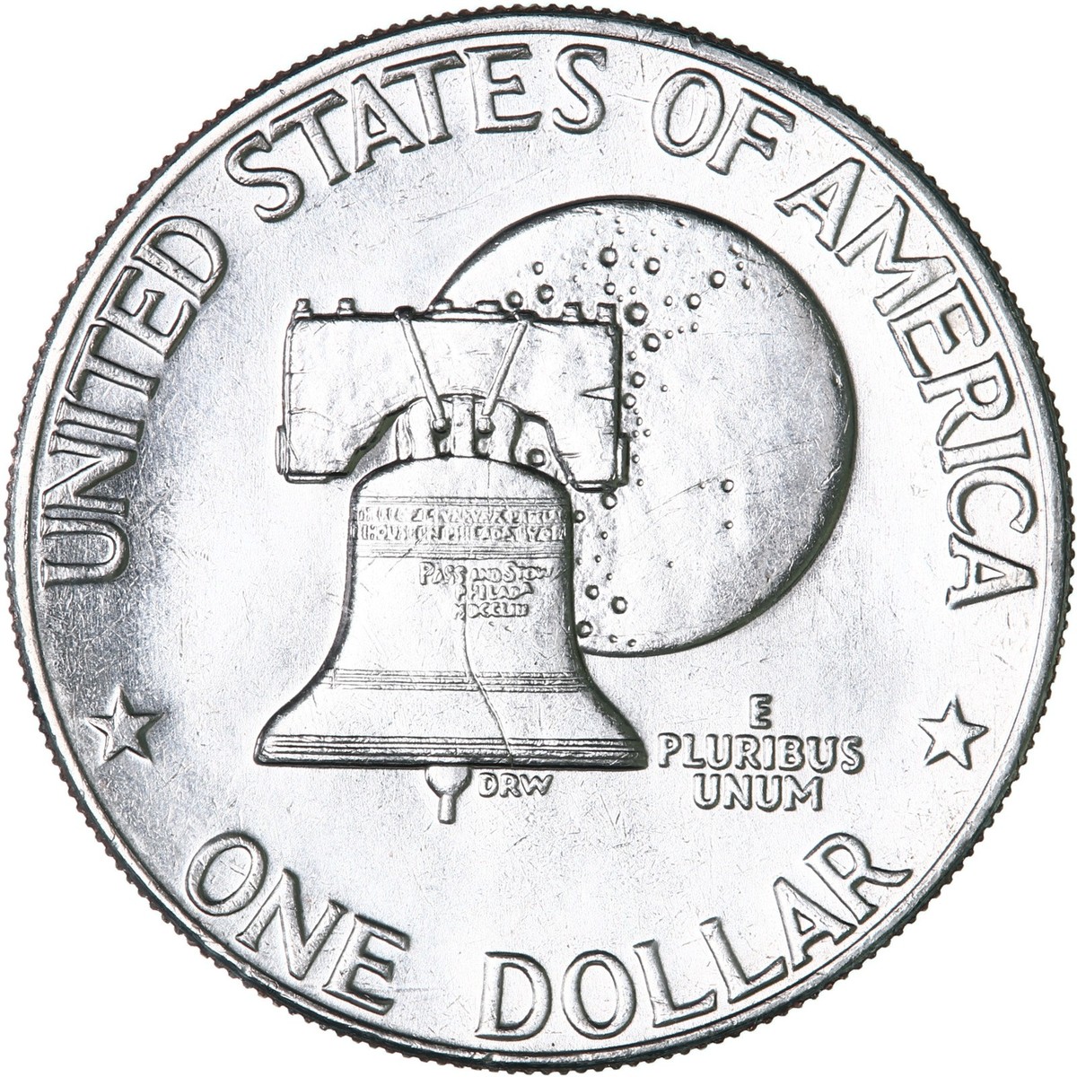 1976 D Eisenhower Bicentennial Dollar Type 2 BU Ike US Mint